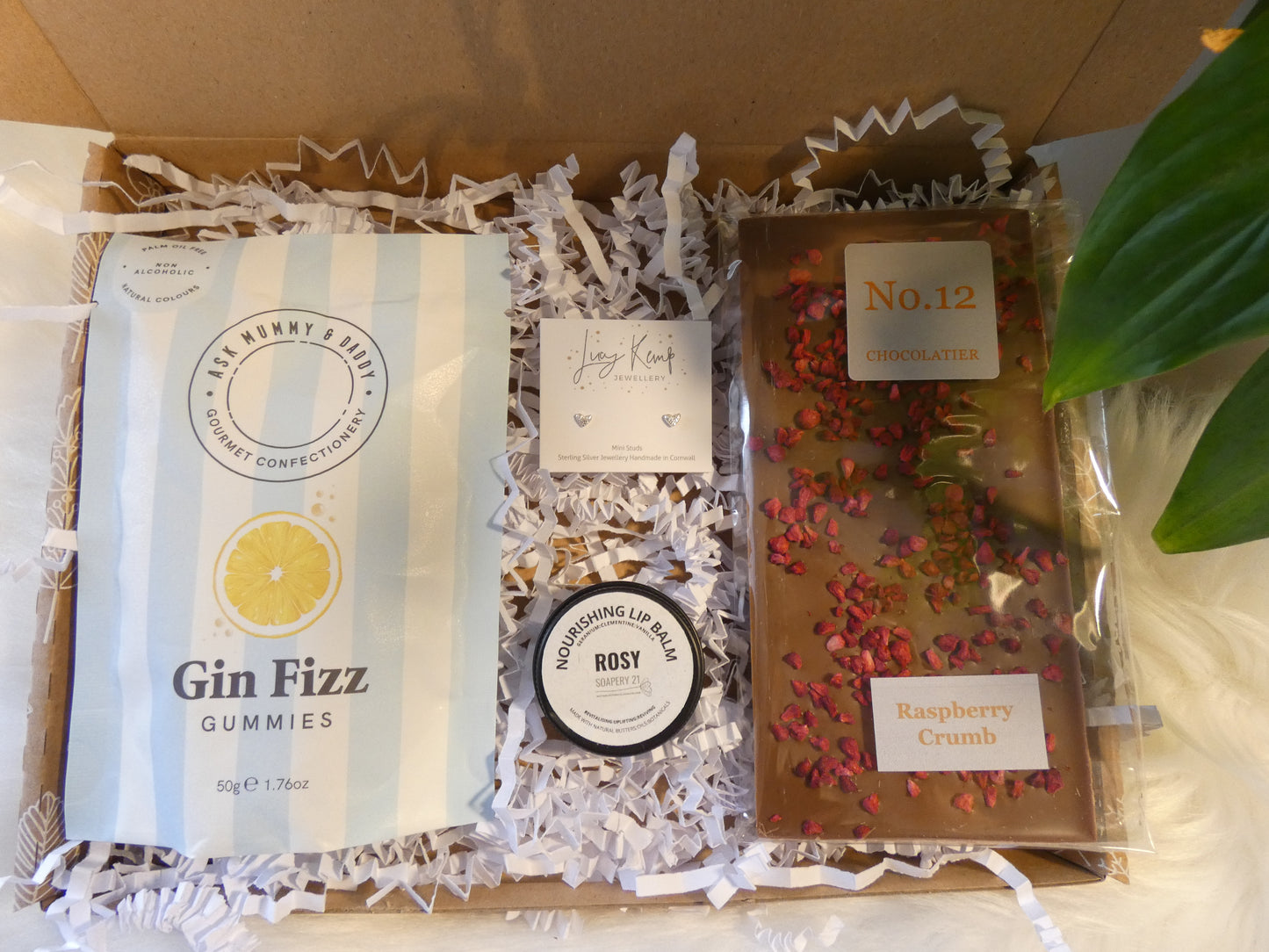 BIRTHDAY BLISS POSTAL GIFT BOX GIN FIZZ