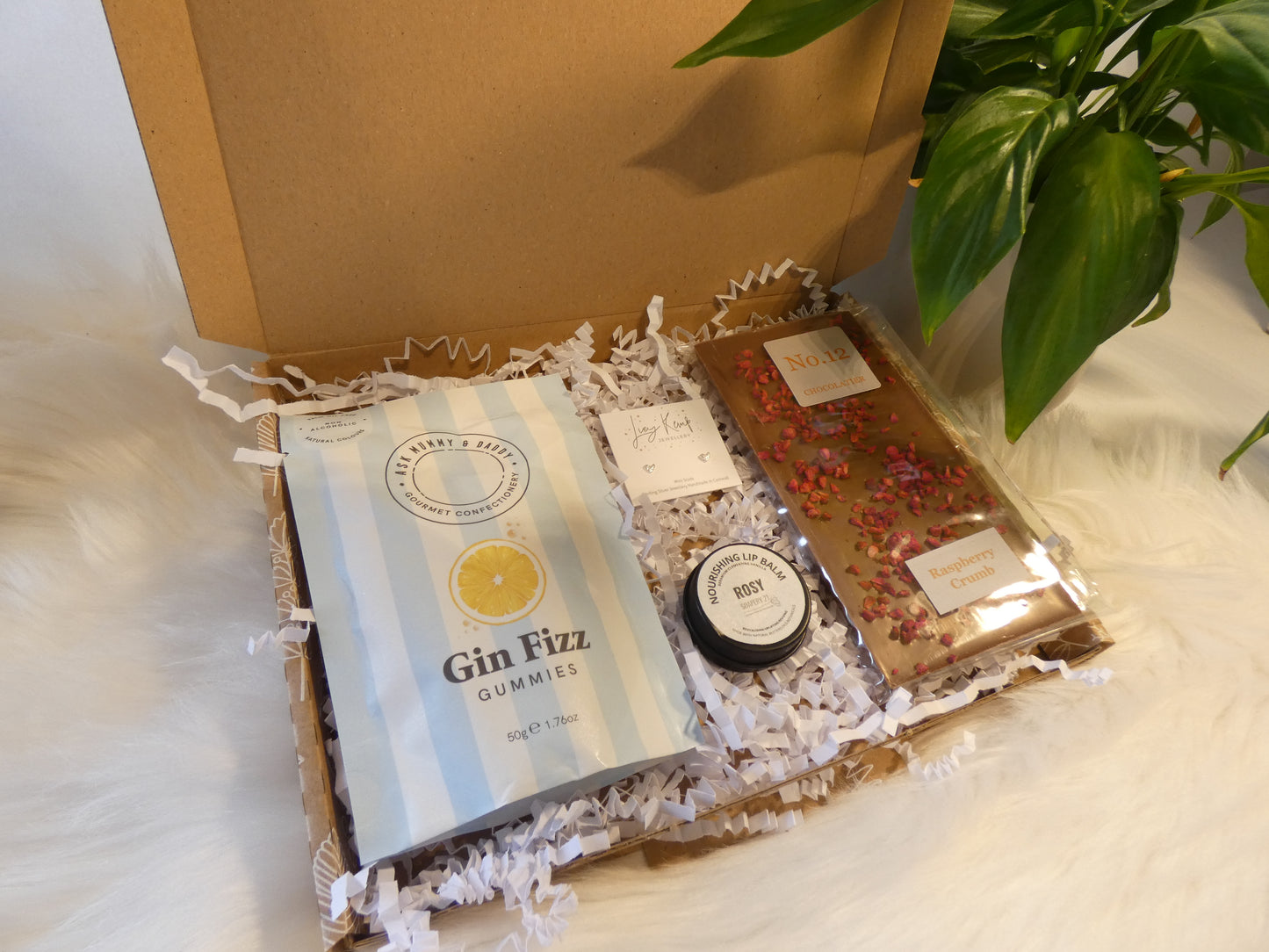 BIRTHDAY BLISS POSTAL GIFT BOX GIN FIZZ