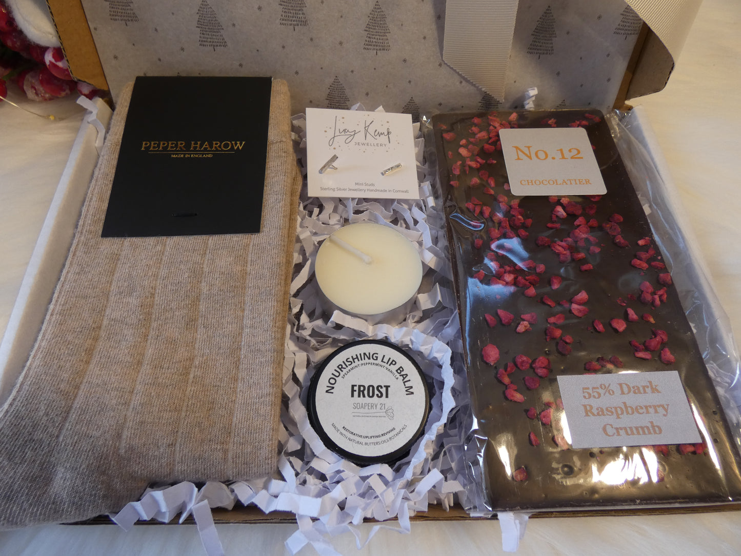 MERRY CHRISTMAS LUXURY POSTAL GIFT BOX *BACK IN STOCK FOR CHRISTMAS*