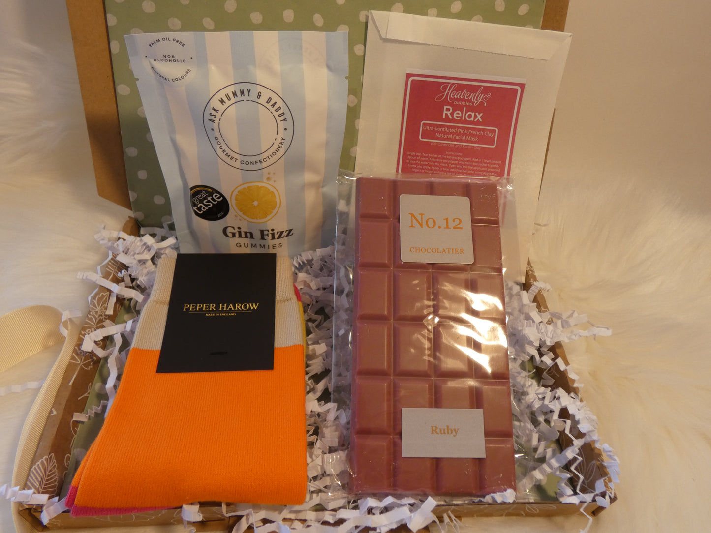 HAPPIER DAYS TO COME BREAK UP POSTAL GIFT BOX