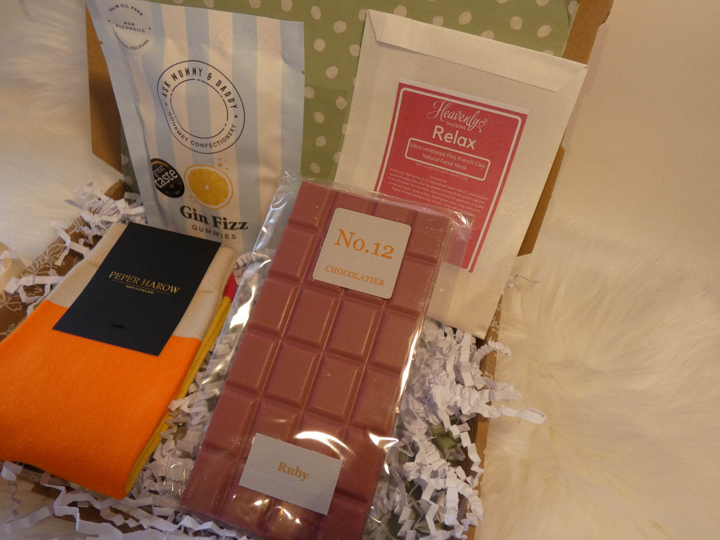 HAPPIER DAYS TO COME BREAK UP POSTAL GIFT BOX