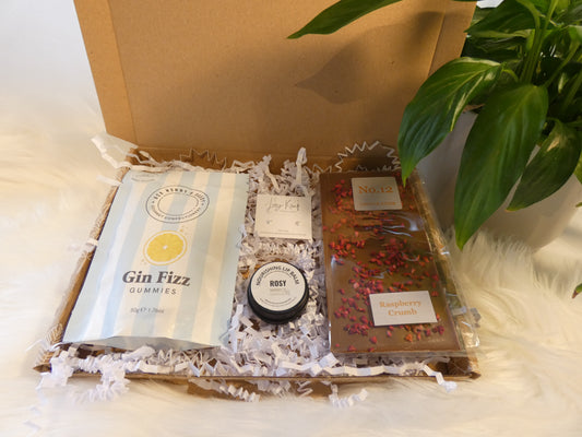 BIRTHDAY BLISS POSTAL GIFT BOX GIN FIZZ